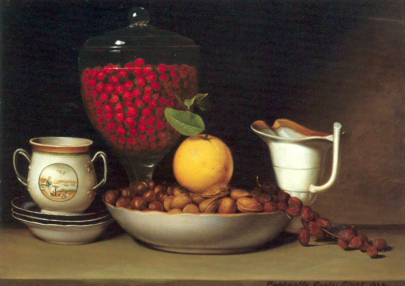 Still Life: Strawberries Nuts